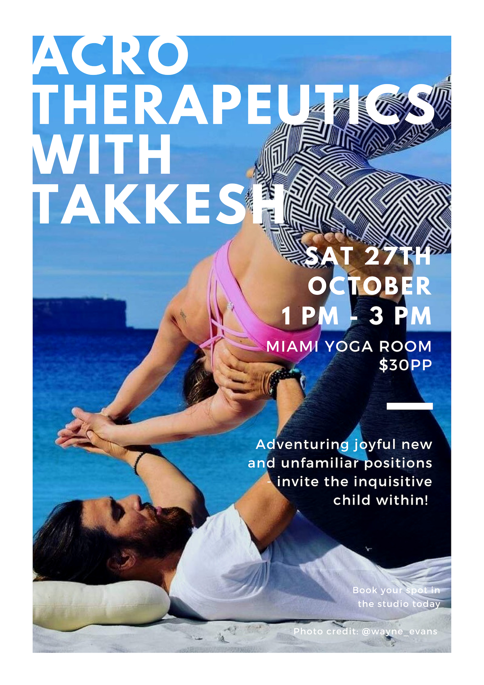 ACRO THERAPEUTICS WITH TAKKESH - Saturday 27th October, 2018.